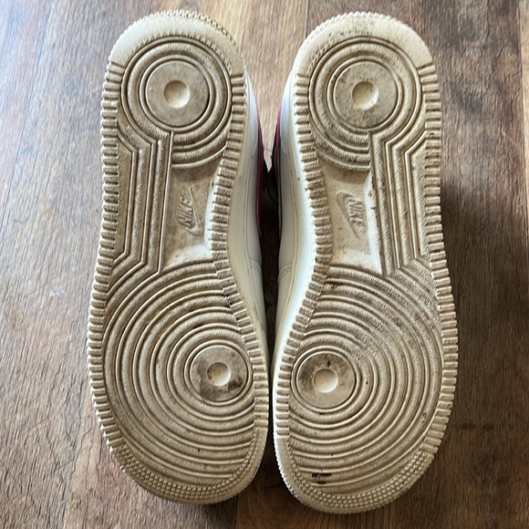 Custom bling Nike Air Force ones high top size mens 7 - Picture 7 of 8